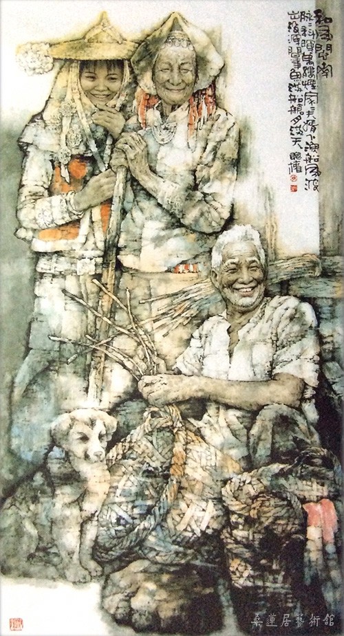 桑莲居戏墨以游心林聪权国画展